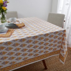 Juhi Flower Tablecloth - Yellow