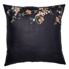 Pearle Pillow Cover - Black