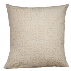 Ayana Applique Pillow Cover - Bisque