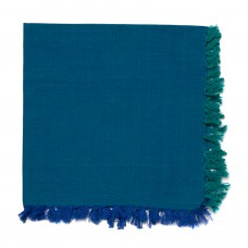 Two-Tone Napkin - Cobalt/Teal Green (Set of 2)