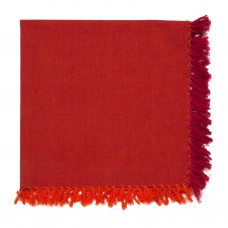 Two-Tone Napkin - Red/Orange (Set of 2)