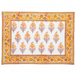 Juhi Flower Placemat - Yellow (Set of 2)
