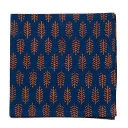 Fern Napkin - Teal/Orange (Set of 2)