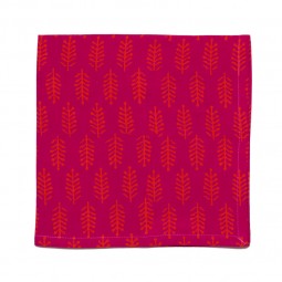 Fern Napkin - Rani Pink/Orange (Set of 2)