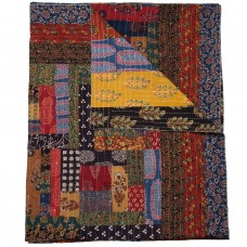 Chindi Patchwork Quilt